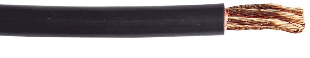East Penn Primary Wire, Deka, Stranded Conductor, 4 Gauge, Black, 24 Feet Length – 04607