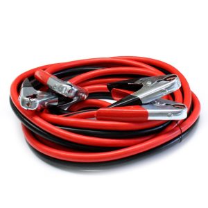 East Penn Battery Jumper Cable, Deka, 600 P Clamps, 2 Gauge, 20 Foot Length, Red/ Black – 04848