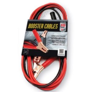 East Penn Battery Jumper Cable, Deka, 200 C Clamps, 10 Gauge, 12 Foot Length, Red/ Black – 04852