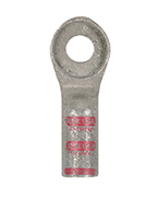 East Penn Battery Cable Eyelet, Deka, 3/8 Inch Eyelet Opening, 4 Gauge, Tin Plated Copper, Set of 10 – 05475