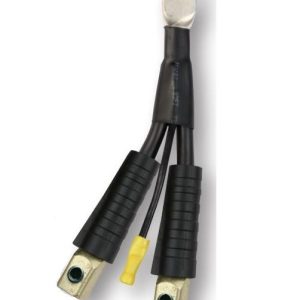 East Penn Battery Cable Repair Kit, Quick Connect, 3/8 Inch Stud Pos, 4 Gauge Black Battery Cable, Single – 08859