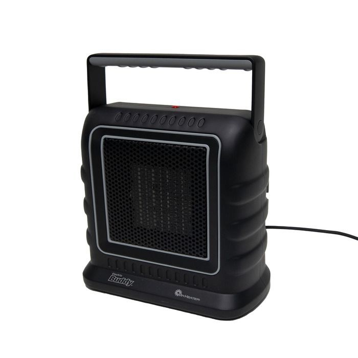 Enerco Tech Space Heater, Buddy® MHBE150FAT, Indoor Use, Electric, Portable, 5118 Btu Per Hour – F236300