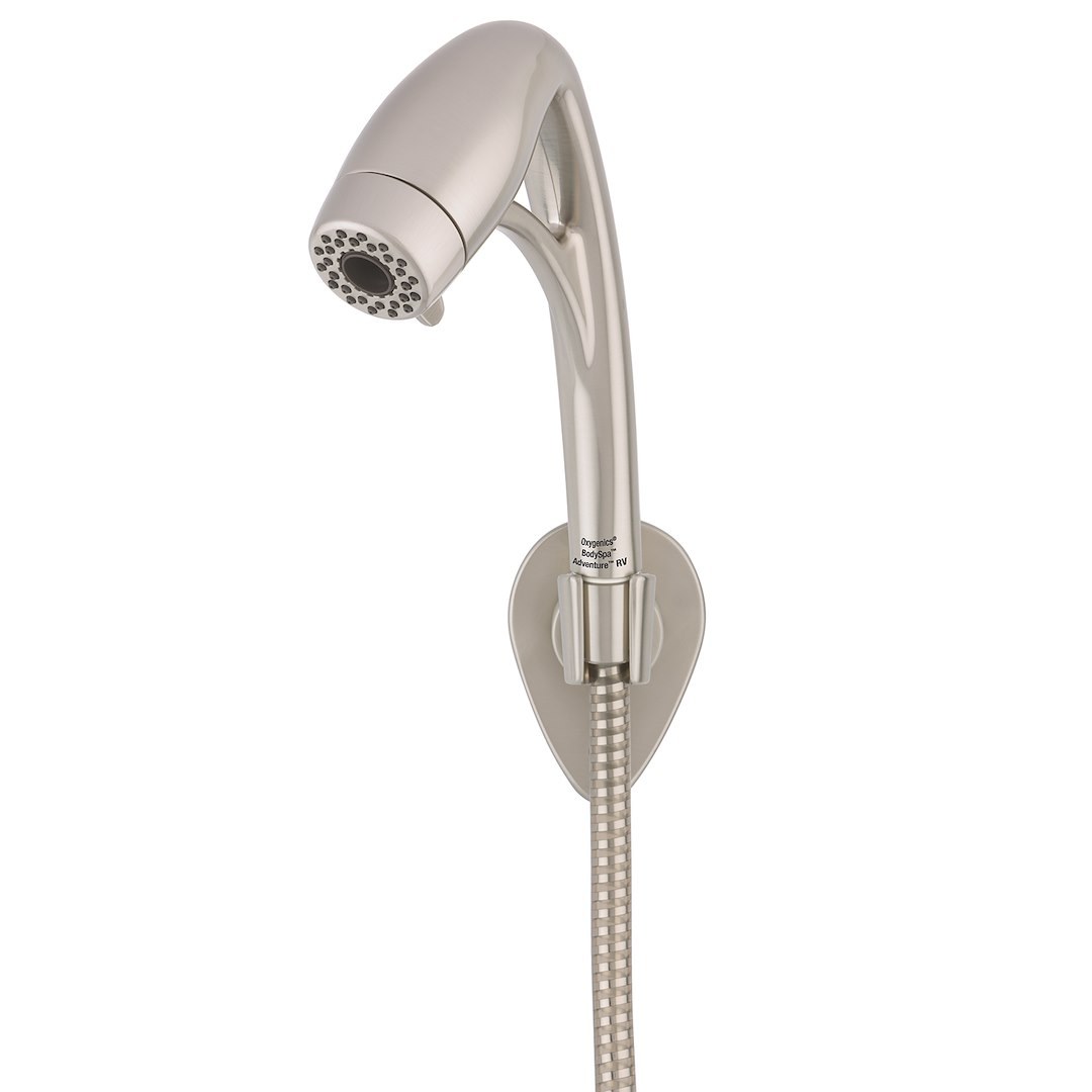 Etl Shower Head, Bodyspa® Adventure®, Hand Held with 72 Inch Hose, With 3 Function Spray Settings, With Shut Off Valve, 2 Inch Outer Diameter – 25488