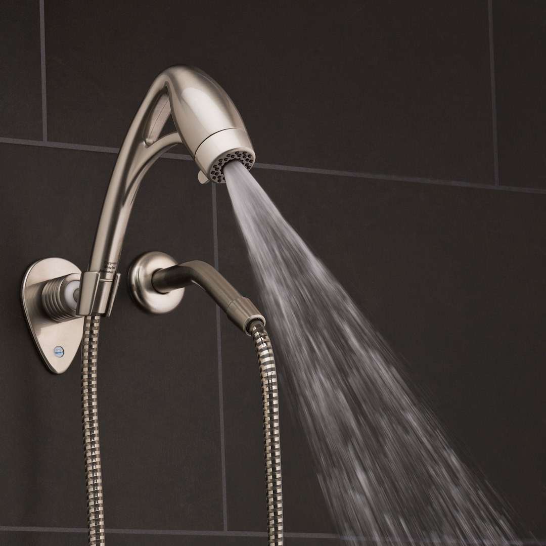 Etl Shower Head, Bodyspa® Adventure®, Hand Held with 72 Inch Hose, With 3 Function Spray Settings, With Shut Off Valve, 2 Inch Outer Diameter – 25488
