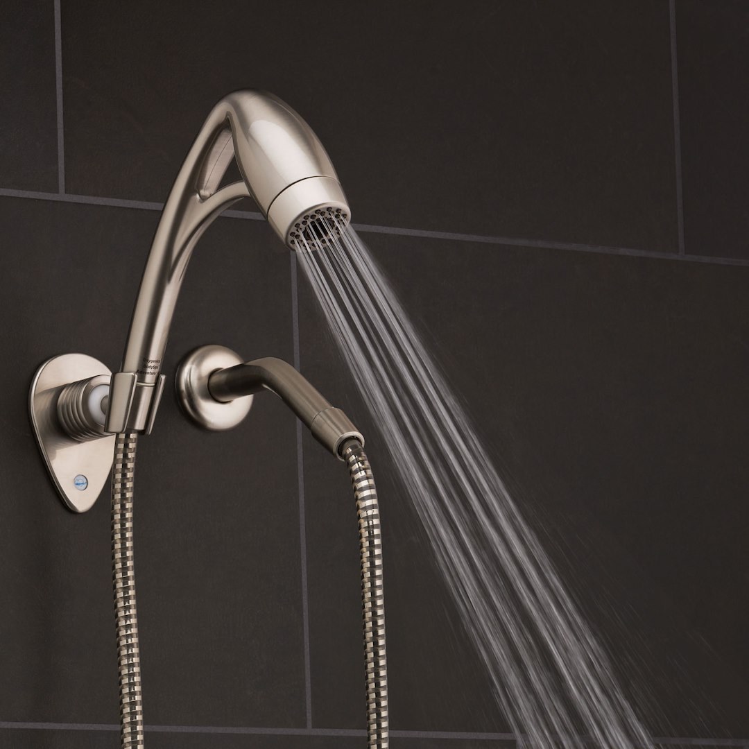 Etl Shower Head, Bodyspa® Adventure®, Hand Held with 72 Inch Hose, With 3 Function Spray Settings, With Shut Off Valve, 2 Inch Outer Diameter – 25488