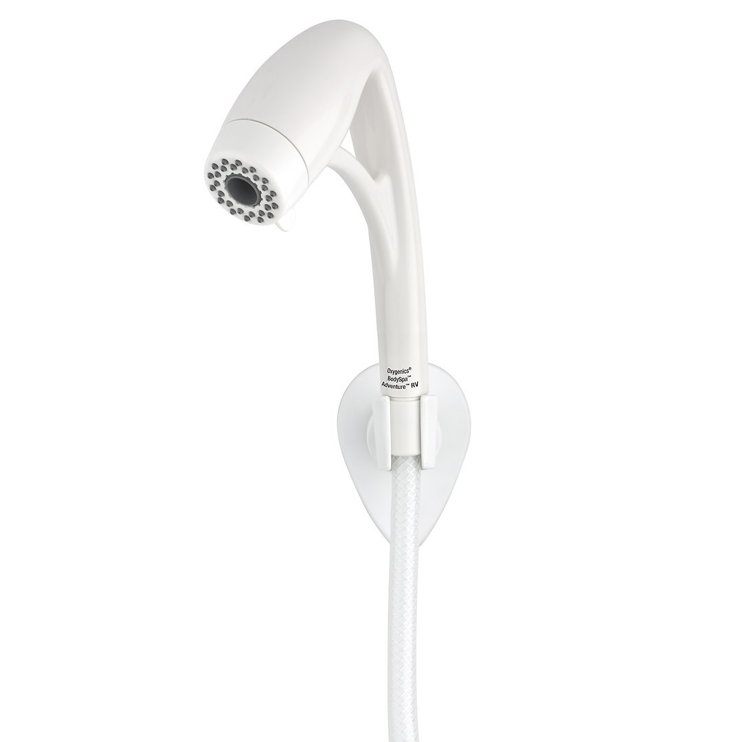 Etl Shower Head, Bodyspa® Adventure®, Hand Held with 72 Inch Hose, With 3 Function Spray Settings, With Shut Off Valve, 2 Inch Outer Diameter – 25752