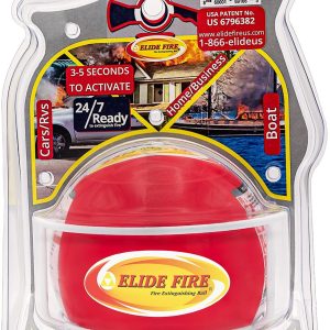 E Fire USA Fire Extinguisher, Rated for A/B/C Type Fires, Mono Ammonium Phosphate Dry Chemical Agent, Not U S Coast Guard Approved – ELY6
