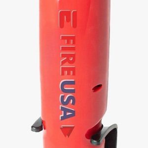 E Fire USA Fire Extinguisher, Rated for A/B/C Type Fires, Portable 1 Pound Weight, Red, With Mounting Bracket, Without Gauge, 10 Inch IN Length – PF1