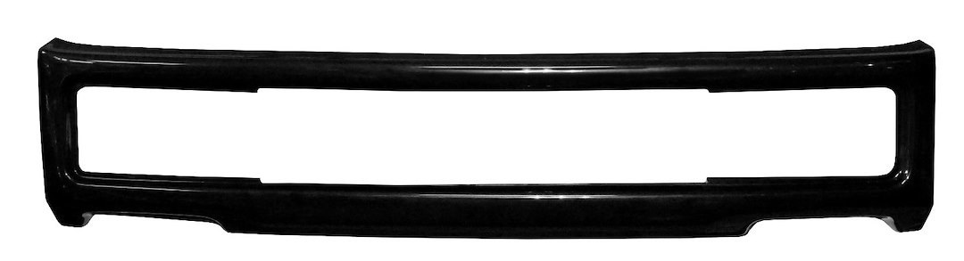 Ecoological Bumper Cover, Bumpershellz ™, Plain, With Fog Light Cutouts/ with Tow Hook Cutout, ABS Plastic, Gloss Black, Center Cover – EF0401