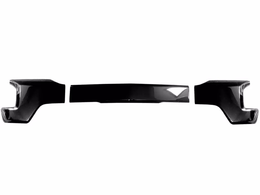 Ecoological Bumper Cover, Bumpershellz ™, Plain, Without Light Cutouts, ABS Plastic, Gloss Black, Without Sensor Holes – EK0101