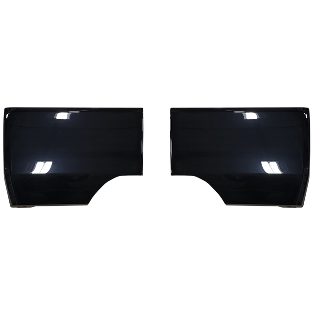 Ecoological Bumper Cover, Bumpershellz ™, Plain, Without Light Cutouts, ABS Plastics, Gloss Black – GU1001