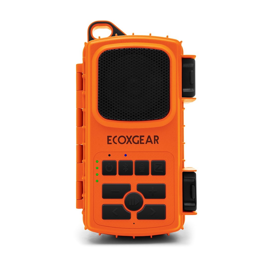 Ecoxgear Speaker, Ecoextreme 2, 10.1 Inch Length X 5-1/2 Inch Width X 2 Inch Depth, Bluetooth 5.0, 15 Watts, 15 Hours Play Time, Orange – GDI-EX3W200