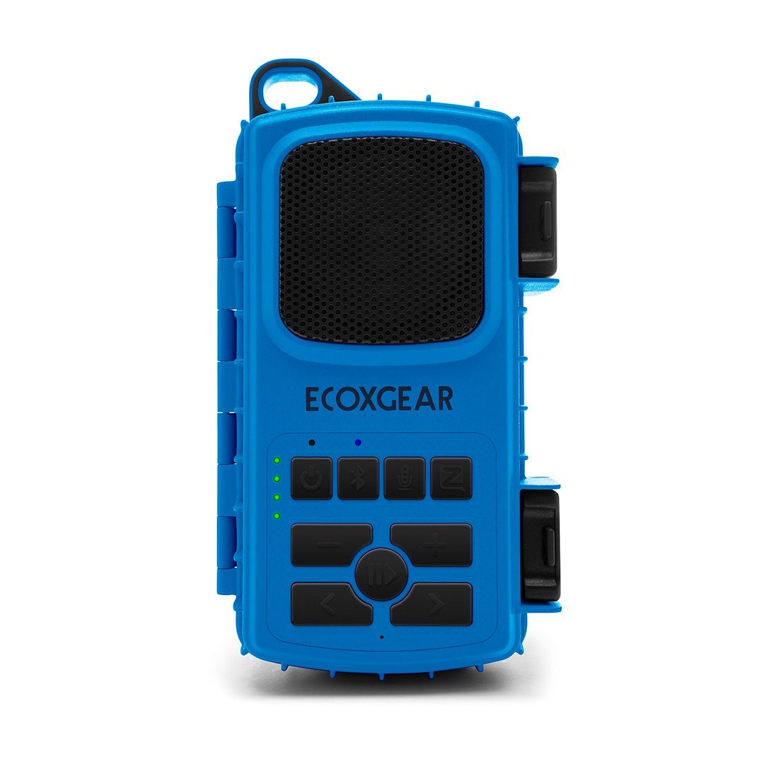 Ecoxgear Speaker, Ecoextreme 2, 10.1 Inch Length X 5-1/2 Inch Width X 2 Inch Depth, Bluetooth 5.0, 15 Watts, 15 Hours Play Time, Blue – GDI-EX3W202