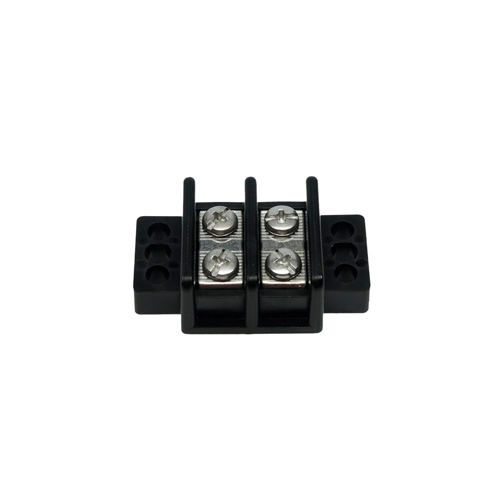Egis Mobile Wire Terminal Block, 2 Circuit, Tin Plated Copper Connector, 30 Amp, 240 Volt AC/DC, 2.1 Inch Length X 1.3 Inch Width Wire – 2230-02