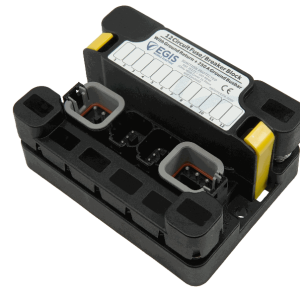 Egis Mobile Fuse Block, Mt Series, 250 Amps, With 12 Circuit Positions, Uses Atm/Mini Blade Style Fuses, With Protective Cover – 3412B