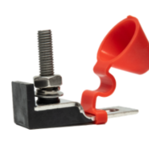 Egis Mobile Fuse Block, 30 to 300 Amp, With 1 Circuit, Uses Mrbf Terminal Fuse, With Protective Cover – 3601