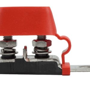 Egis Mobile Fuse Block, 30 to 300 Amp, With 2 Circuit, Uses Dual Mrbf Terminal Fuse, With Protective Cover – 3602