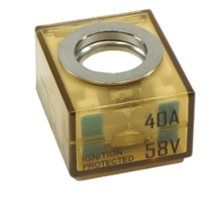 Egis Mobile Fuse, Terminal Fuse, Mrbf, 40 Amp, No, Single, 58 Volt DC, IP66 Protection Rating – 3603-040