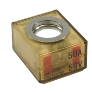 Egis Mobile Fuse, Terminal Fuse, Mrbf, 50 Amp, No, Single, 58 Volt DC, IP66 Protection Rating – 3603-050