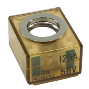 Egis Mobile Fuse, Terminal Fuse, Mrbf, 125 Amp, No, Single, 58 Volt DC, IP66 Protection Rating – 3603-125