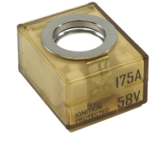 Egis Mobile Fuse, Terminal Fuse, Mrbf, 175 Amp, No, Single, 58 Volt DC, IP66 Protection Rating – 3603-175