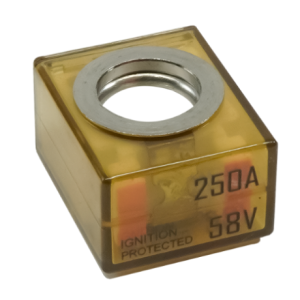 Egis Mobile Fuse, Terminal Fuse, Mrbf, 250 Amp, No, Single, 58 Volt DC, IP66 Protection Rating – 3603-250