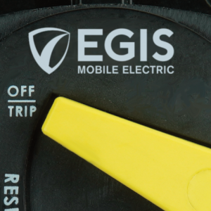 Egis Mobile Circuit Breaker, 87 Series, 250 Amp, Switchable/ Manual Reset, Single, 48 Volt DC, Surface Mount – 4704-250