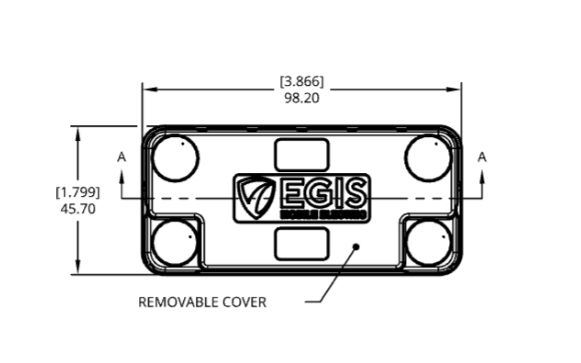 Egis Mobile Busbar, Dual Level Flat Strip Type, 5 Stud Terminal/ 19 Screw Terminal, 80 Volt DC, 200 Amp, With Insulated Cover – 6200-225
