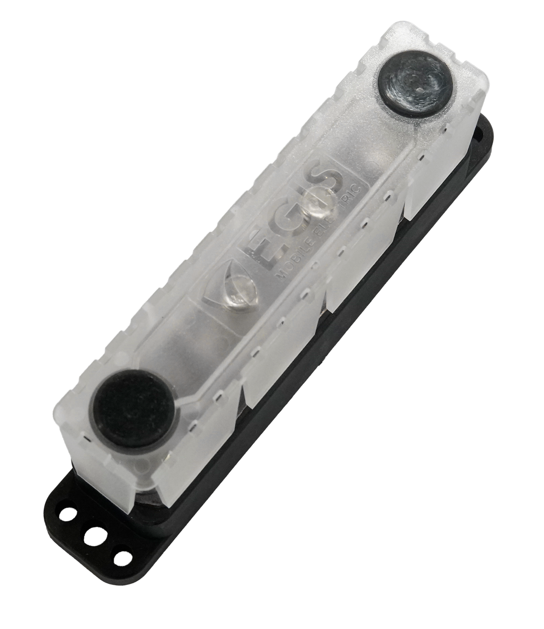 Egis Mobile Busbar, Flat Strip Type, 4 Stud Terminal/ 4 Screw Terminal, 80 Volt DC, 600 Amp, With Insulated Cover, 3 Way Cable Entry – 6600-404