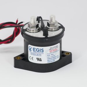 Egis Mobile Electrical Contactor, 250 Amp/ 9 to 36 Volt DC, 1.7 Watt, Single Pole Single Throw Normally Open, M8-1.25 Stud Terminal – 7021