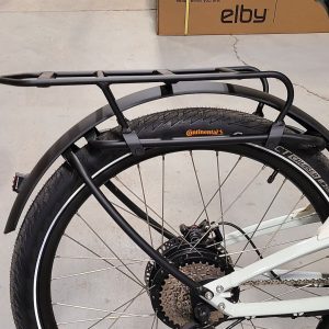 Elby Bikes Bicycle Cargo Rack, For Use with Elby Bicycles, 2.36 Inch Length, 5.9 Inch Front/ 4.7 Inch Height – 70221PRO
