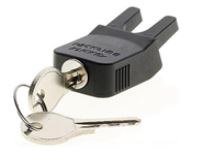 Elby Bikes Bicycle Lock, Secure-It, Key Type, Use to Lock Elby Baskets/ Panniers to the Bicycle Rack – 70388