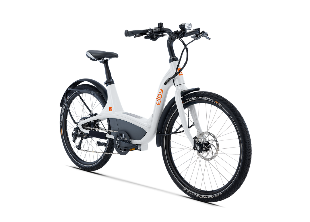 Elby Bikes Bicycle, For Men/ Women, Road Bicycle, Pedal Assist Electric Bicycle, 18-1/2 Inch Frame Height with 26 Inch Rim Diameter – E03C1G9B90A