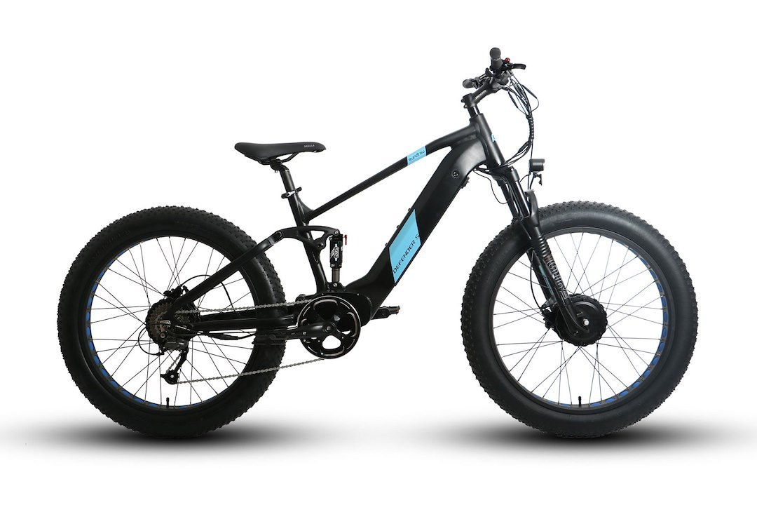 Eunorau Bicycle, Defender S, For Men/ Women, Mountain/ Road Bicycle, Pedal Assist Electric All Wheel Drive Bicycle – 04-17-01