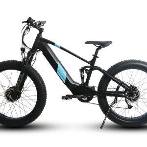 Eunorau Bicycle, Defender S, For Men/ Women, Mountain/ Road Bicycle, Pedal Assist Electric All Wheel Drive Bicycle – 04-17-01