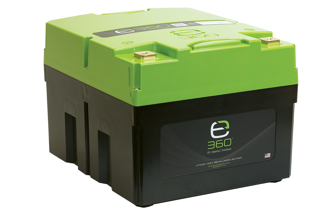Expion 360 Battery, Vpr 4EVER Classic, Long Cycle Life, 12.8 Volt, Top Terminal, Lithium Iron Phosphate, 14.8 Inch Length, 13 Inch Width – EX-360XDP-C
