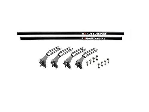 Exposed Rack Roof Rack, Powder Coated, Textured Black, Carbon Steel, Standard Height – 8-00-9657-BK