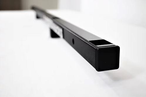 Exposed Rack Roof Rack, Click-IN, Powder Coated, Textured Black, Carbon Steel, With 2 Mid Bar/ Mounting Hardware – 8-00-9705-BK