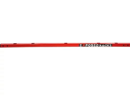 Exposed Rack Roof Rack Cross Bar, O’land, 48 Inch Length, With Offset Holes, Red, Single – 8-00-9752-RD