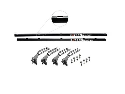 Exposed Rack Roof Rack, Click-IN, Powder Coated, Textured Black, Carbon Steel – 8-00-9755-BK