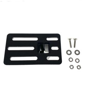 Exposed Rack Roof Rack Accessory Mounting Bracket, For Use with Exposed Rack Click-IN Cross Bars, Universal Bracket, 2.6 Inch X 4.5 Inch – 8-00-9872