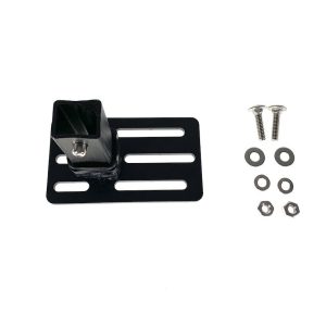 Exposed Rack Roof Rack Accessory Mounting Bracket, For Use with Exposed Rack Click-IN Cross Bars, Universal Bracket, 2.6 Inch X 4.5 Inch – 8-00-9872