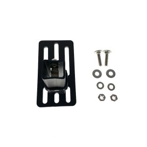 Exposed Rack Roof Rack Accessory Mounting Bracket, For Use with Exposed Rack Click-IN Cross Bars, Universal Bracket, 4.5 Inch X 2.4 Inch – 8-00-9874