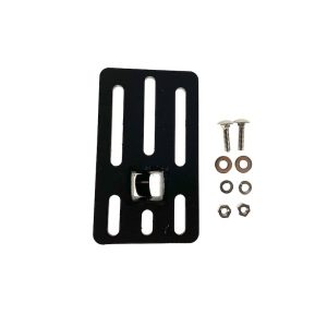 Exposed Rack Roof Rack Accessory Mounting Bracket, For Use with Exposed Rack Click-IN Cross Bars, Universal Bracket, 4.5 Inch X 2.6 Inch – 8-00-9876