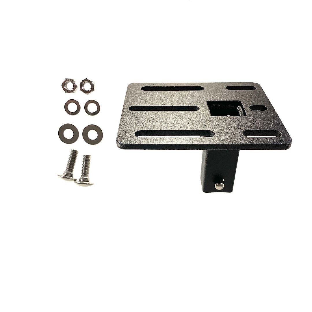Exposed Rack Roof Rack Accessory Mounting Bracket, For Use with Exposed Rack Click-IN Cross Bars, Universal Bracket, 3.84 Inch X 4.5 Inch – 8-00-9878