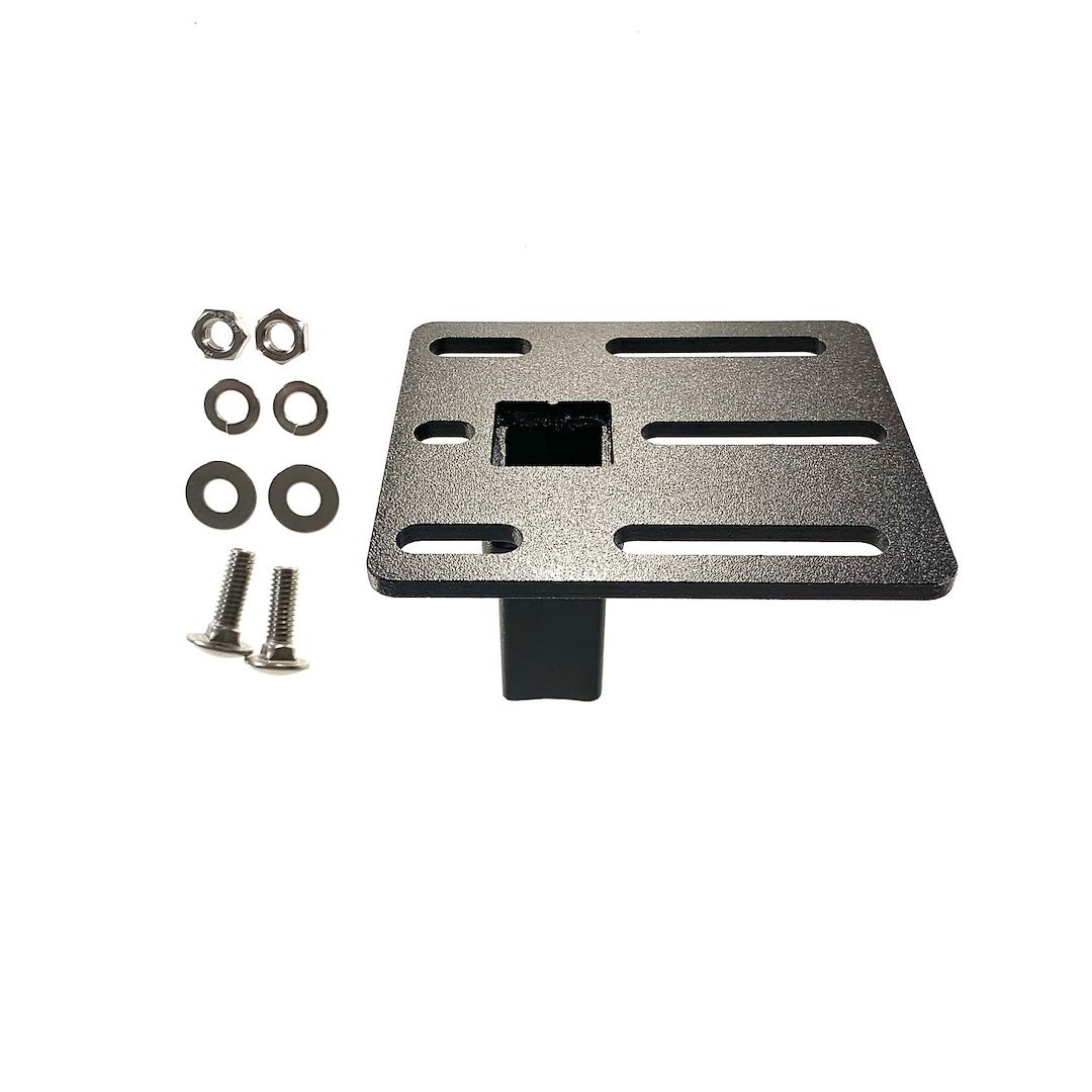 Exposed Rack Roof Rack Accessory Mounting Bracket, For Use with Exposed Rack Click-IN Cross Bars, Universal Bracket, 3.84 Inch X 4.5 Inch – 8-00-9878