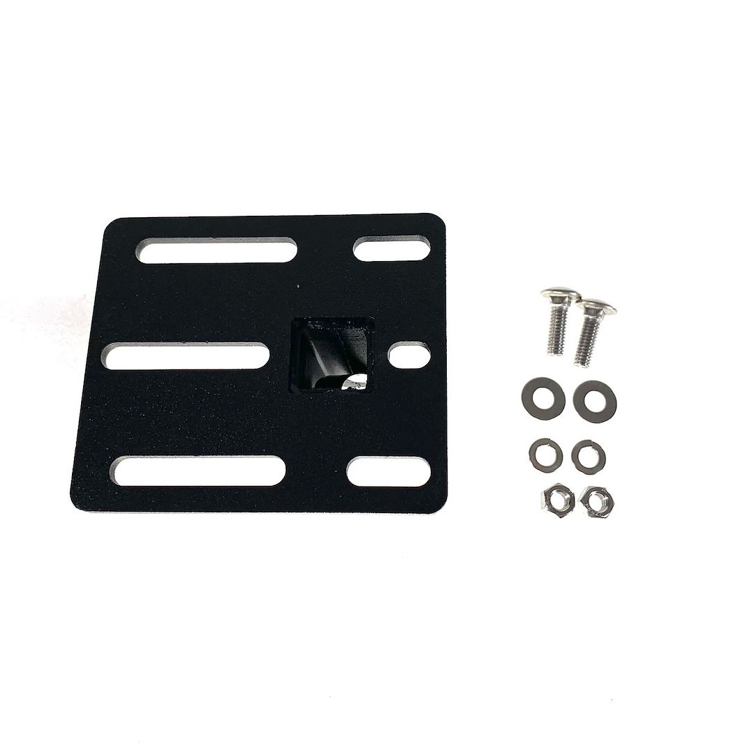 Exposed Rack Roof Rack Accessory Mounting Bracket, For Use with Exposed Rack Click-IN Cross Bars, Universal Bracket, 3.84 Inch X 4.5 Inch – 8-00-9878