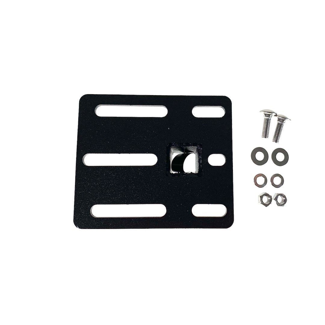 Exposed Rack Roof Rack Accessory Mounting Bracket, For Use with Exposed Rack Click-IN Cross Bars, Universal Bracket, 3.84 Inch X 4.5 Inch – 8-00-9878