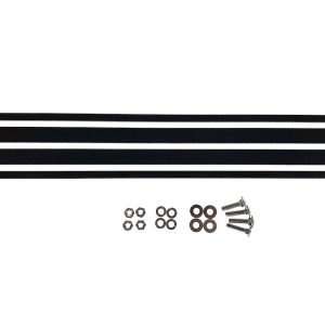 Exposed Rack Roof Rack Accessory Mounting Bracket, For Use with Exposed Rack Click-IN Cross Bars, Universal Flat Double Bracket – 8-00-9880