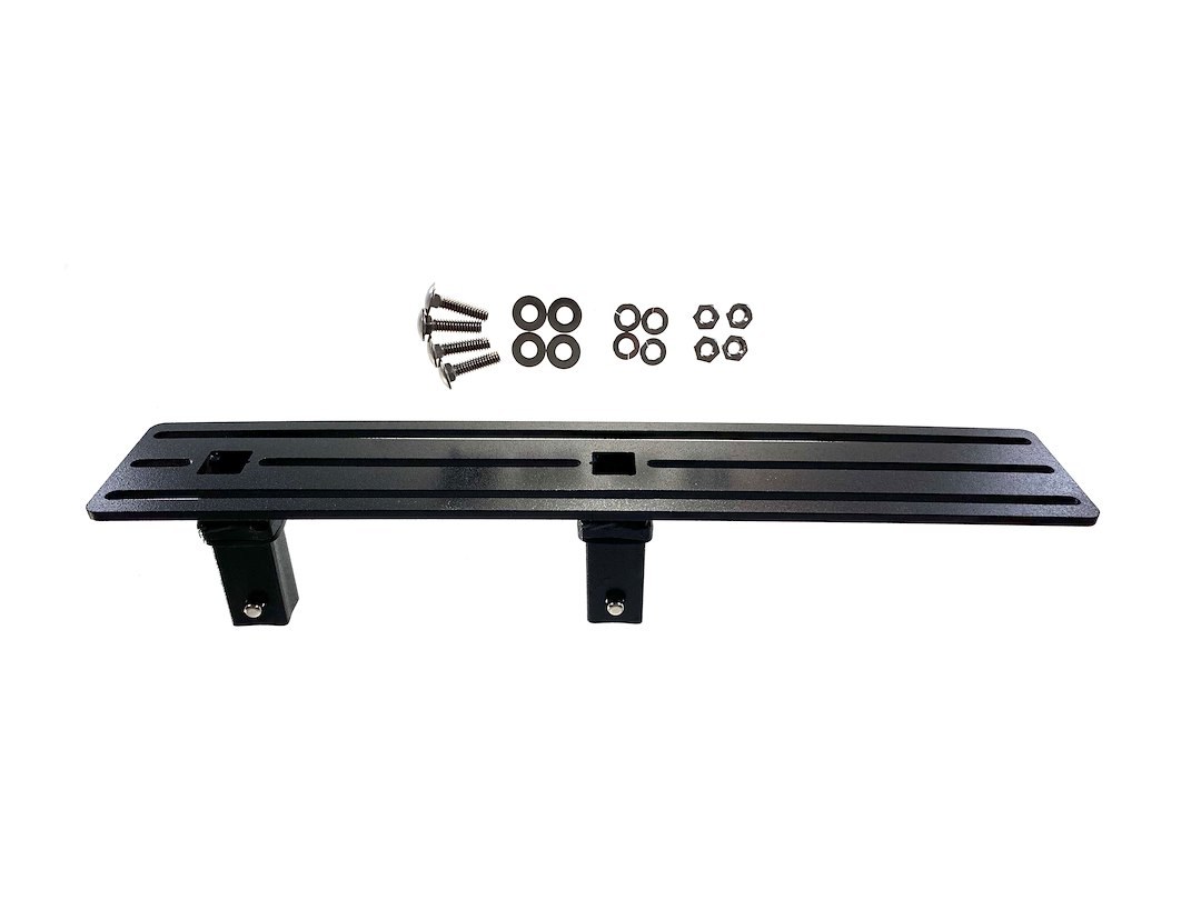 Exposed Rack Roof Rack Accessory Mounting Bracket, For Use with Exposed Rack Click-IN Cross Bars, Universal Double Offset Bracket – 8-00-9882